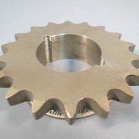 MARTIN SPROCKET, 18 TEETH, SINGLE ROW, HUB, TAPER 60B18SS