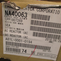 Fanuc A81L00010194 AC Reactor 3PH. 219A 480V