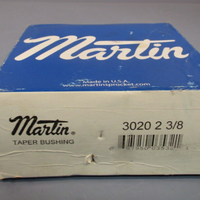 MARTIN SPROCKET 3020 2 3/8 TAPER BUSHING 3020238