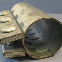 Lot of 3 Conair 412 312 6000 2.250" Pipe Compression Coupling 6" Long 3 Bolt Use