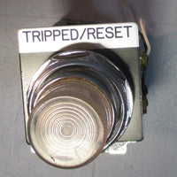 Cutler Hammer Heavy Duty Tripped/Reset Button WRSTL24 w/ Indicator