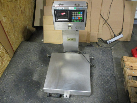 Toledo Scale 8142 Interface Panel and Scale 81421001 120V .23A 50/60Hz