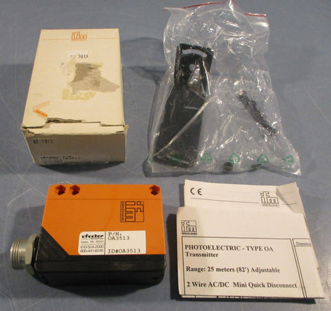 Ifm Efector OA3515 Photoelectric Sensor LS500 Connector Through Beam Transmitter