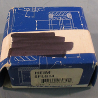 RBC Bearings SFG14 Heim Metric Rod Ends Bearing 14 mm Dia Bore 34 mm OD 19 mm WD