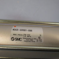 SMC ACTUATOR CYLINDER 250 PSI NCAZ5-GDR001-0500
