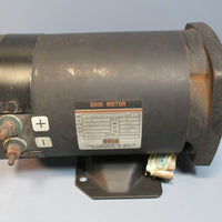 Tennant 01192 24 VDC Electric Motor 1 HP 2000 RPM D481293X7791A