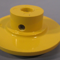 ALLEN BRADLEY JUMBO PUSH BUTTON MUSHROOM CAP YELLOW 800TN247Y