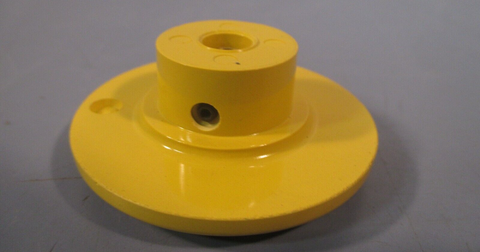 ALLEN BRADLEY JUMBO PUSH BUTTON MUSHROOM CAP YELLOW 800TN247Y