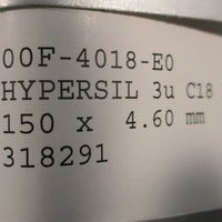 Phenomenex 00F4018E0 Hypersil 3 um C18BDS HPLC Column 150x4.6mm