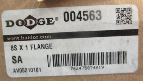 Dodge 004563 8S x 1 Flange Coupling DFlex Coupling 1" Bore 8SX1
