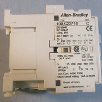 Allen Bradley 100C23D10 Ser C Contactor 100C23*10 600VAC Max 30A Encl.