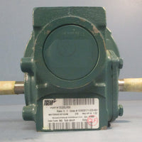 Dodge Tigear 2 13Q05LR56 Gear Reducer 5:1 Ratio 1.32HP 5/8" Shaft Dia NOS