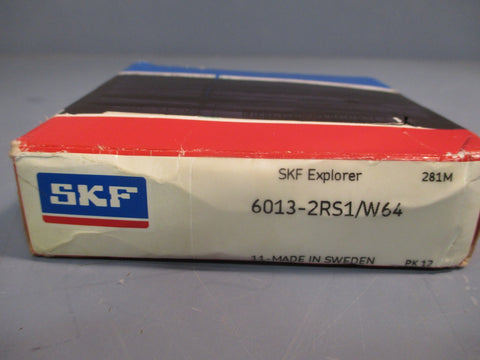 SKF Deep Groove Ball Bearing 65 MM Bore 100 MM OD 18 MM Width 60132RS1/W64