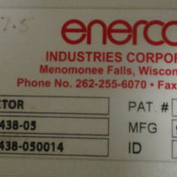 Enercon Super Seal Touch 500 Induction Cap Sealer LM560904 w/ LM443805 Ejector