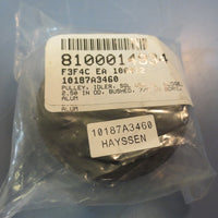 Hayssen Aluminum Single Groove Idler Pulley 10187A3460