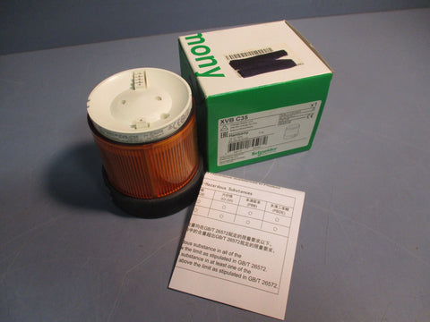 Telemecanique/Schneider Electric XVBC35 Stack Light, Orange IP66 12-230V