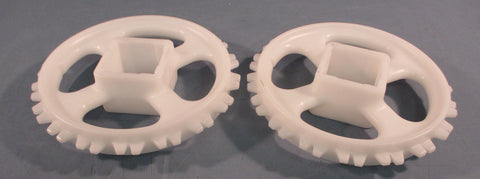 Intralox 6.1" PD Molded Sprocket 155mm 18 Tooth 1-1/2" Square Bore (Lot of 2)