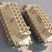 Epic H-BE 16 BS Female Connector 16-Pin 600VAC 6kV H-BE16BS Lot of 2