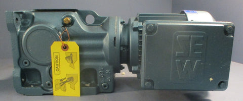 Sew Eurodrive K37DT71D4 Gearmotor DFT71D4 1700RPM 0.5HP 20.19:1 1" Shaft Dia NOS