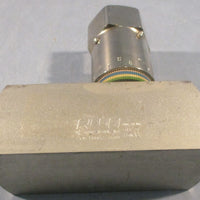 REGO TMF 1000SS2B09 Flow Control Valve 5000PSI Max TMF1000S 13/16" Bore