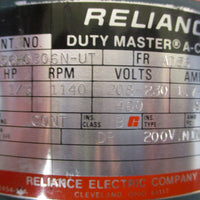 Reliance Electric P56H0306NUT Duty Master AC Motor 1/3HP 3PH 1140RPM 5/8" Shaft