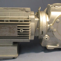 Sew Eurodrive SF47DT80N4 Gearmotor 1700/24RPM 0.75kW 1" Shaft Dia