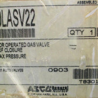 ASCO V710LASV22 Gas Valve 3" NPT 10 PSI Max Actuator Operated