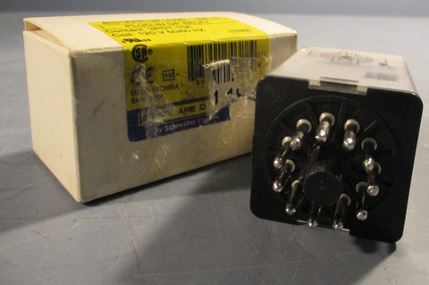 SQUARE D 8501KPR13P14V20 Ser. G 120V 50/60Hz Plug-In Purpose Relay
