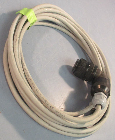 Leoni Elocab E47543EC Activation Cable 5.1m Long Approx W/ 90° 17-Pin Connector