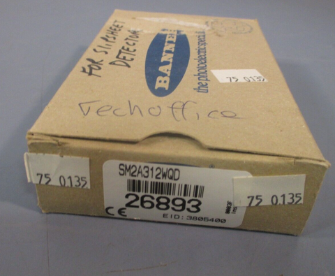Banner SM2A312WQD MiniBeam Sensor 26893