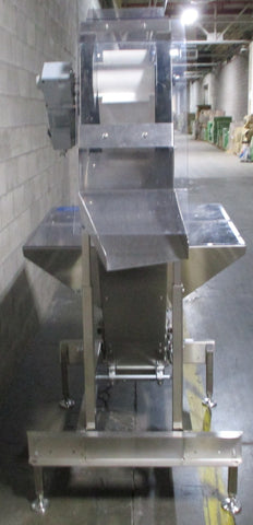 Shibuya Hoppmann EP08 Elevating Prefeeder EP08/08 SS 8 cu ft Hopper AC Motor