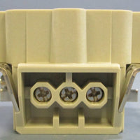 (Lot of 3) Harting HAN 6EMs Connector Plug 09 33 006 2601, 16A, 500V, 6kV 3