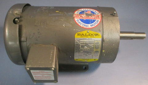 Baldor JMM3558T Industrial Motor 35M19-872 2HP 3PH 145JM 208-230/460V