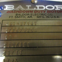 Baldor VWDM3714T Washdown Duty Motor 10HP 1725RPM 215TC 3PH 13/8" Shaft Dia