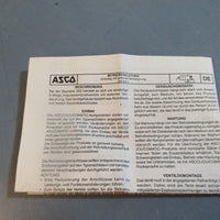 ASCO Diaphragm Repair Kit C113443 ¾" 1"