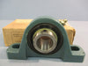 DODGE P2B-SC-102 Pillow Block Ball Bearing Unit, 2-Bolt Base, 1-1/8 in Bore