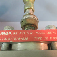 Max Machinery Flow Transmitter Model 213180 w/Accessories See Description