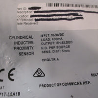AllenBradley Cylindrical Inductive Proximity Sensor Series B 871TL5A18