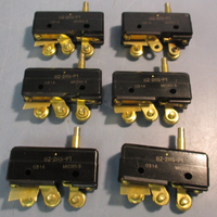 Lot of (6) Honeywell BZ2RSP1 Snap Action 15A 125V Micro Switch