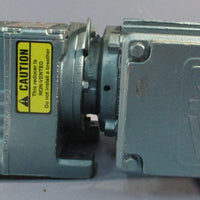 Sew Eurodrive R27DT71D4-KS Gearmotor DFT71D4-KS 1700RPM .5HP 39.25:1 1" Shaft Di