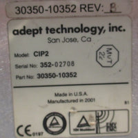 Adept Technology 30350-10352 Rev B Controller Interface Panel CIP2 16-Channel
