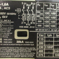 Telemecanique GV2M06 Motor Circuit Breaker GV2M06 11.6A 021085 690V