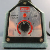 ULine H-163 Impulse Sealer 8" Uline Poly Bag Sealer 8 Mil Max Seal Thickness