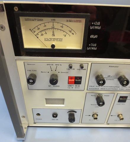 Schwarzbeck Mess FMLK1518 EMI Receiver 10 kHz150 kHz30 MHz w/ Generator