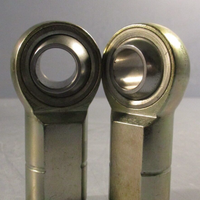 Lot of (2) AURORA Female Threaded Left Hand Spherical Rod End MGFM16