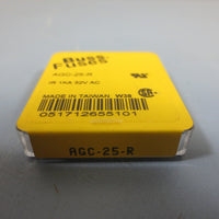5 Nib Cooper Bussmann AGC-25-R 1 Ka 32V Vac Fuse