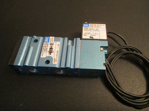 MAC VALVES INC SOLENOID VALVE 52A31A0ADMDDAA1BA