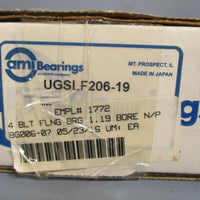 AMI FOUR BOLT FLANGE ECCENTRIC LOCKING UGSLF20619