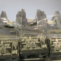 Lot of (3) GE General Electric Circuit Breaker 20A 1P 277V THED113020