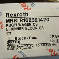 Rexroth R162321420 Runner Block Ball Bearing Slider 25 Size SLS Carbon Steel